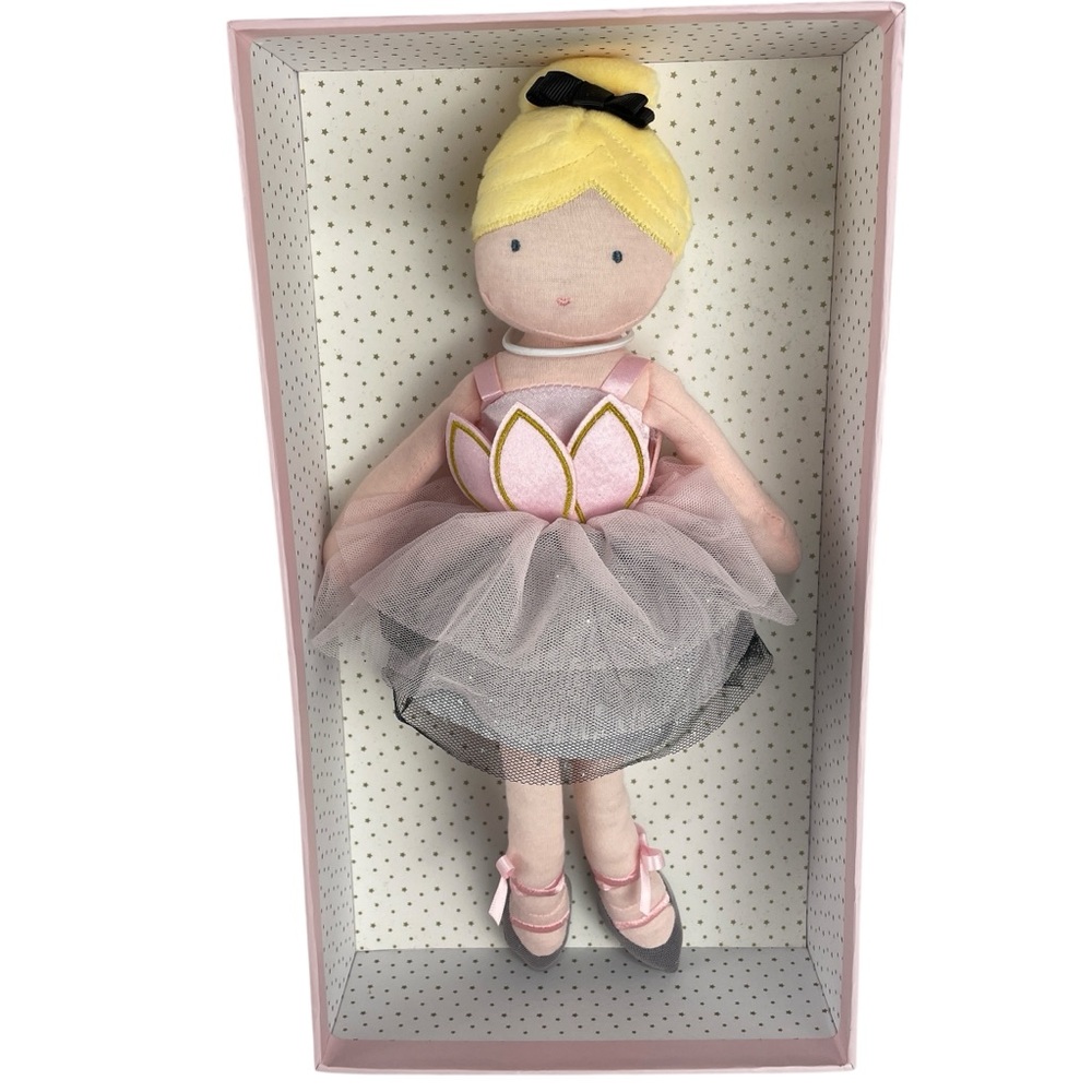 JoliJou My Little Ballerina Margot Fabric Doll with Giftbox JJ6037